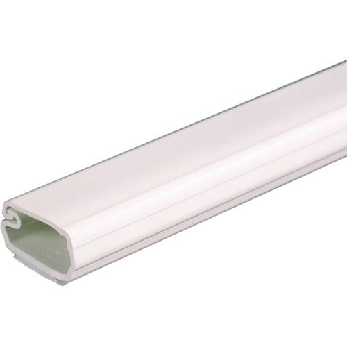Wiremold 2700 Uniduct One-Piece Nonmetallic Latching Raceway Fitting for Low Voltage Applications, Ivory