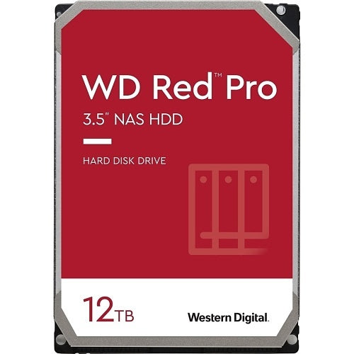 WD WD121KFBX Hard Disk Drive, 12TB Red Pro Nas Hard Drive