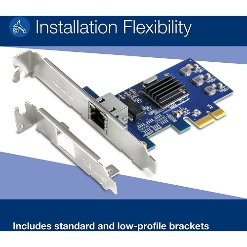 TRENDnet TEG-25GECTX 2.5GBASE-T PCIe Network Adapter