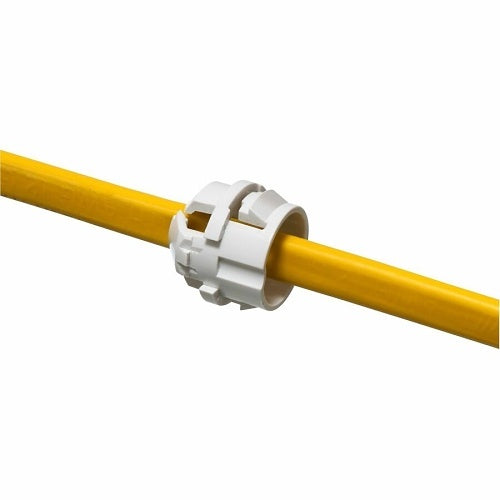 Arlington NM94X Plastic Push-In Cable Grommet, White