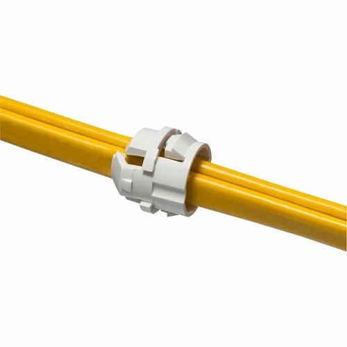 Arlington NM94X Plastic Push-In Cable Grommet, White