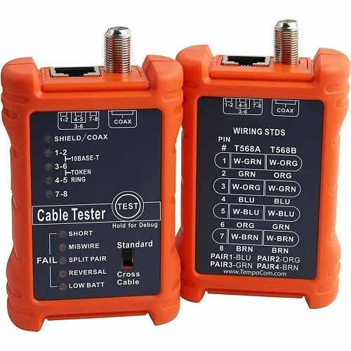 Tempo PA1594 Network Tester, Cable Check LAN/AV