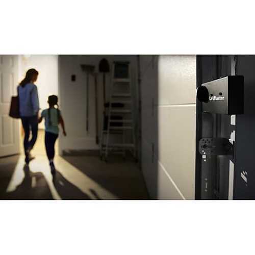 LiftMaster 841LM Automatic Garage Door Deadbolt Lock, Powered by myQ Technology