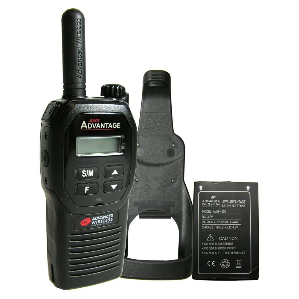 GMRS AWR-4000 w-Holster & Battery