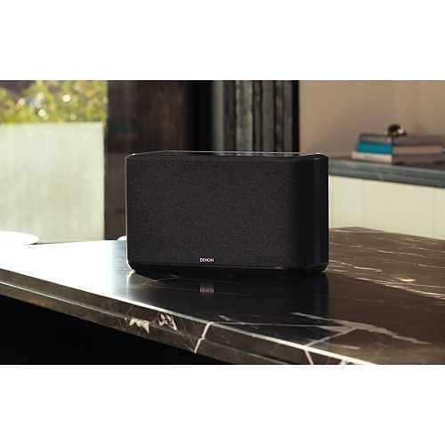 Denon 350 Wireless Large Smart Speaker with 6-1/2\\" Woofers, 3/4\\" Tweeters, 2\\" Mid-Bass Drivers and HEOS Built-In, Black