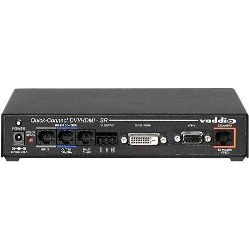 Vaddio RoboSHOT 12E 8.5 MP QDVI System Series Video Conferencing Camera, White (999-99060-000W)