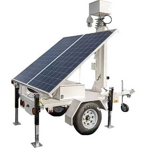 IV&C MVT-3002 Stand-Alone Lightweight Mobile Surveillance Trailer
