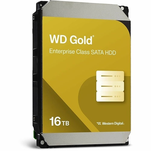 WD WD161KRYZ Hard Disk Drive, 16TB 3.5\\" Gold Enterprise-Class SATA, 7200 RPM
