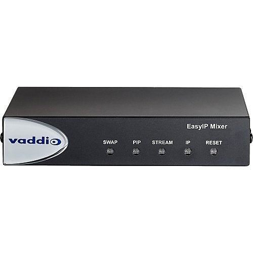 Vaddio 999-60321-000 EasyIP 10 Video Conferencing Mixer Kit with IP PTZ Camera, Black