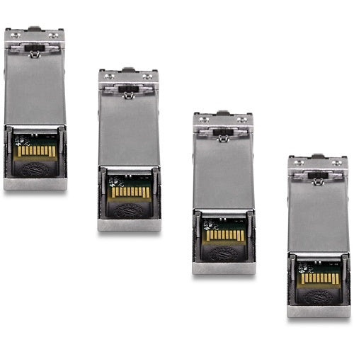 TRENDnet TEG-MGBS10/4 SFP Single Mode LC Module 10Km, 4-Pack