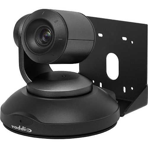 Vaddio 999-99950-400B ConferenceSHOT AV Video Conferencing Camera Kit, PTZ Camera and Microphone, Black