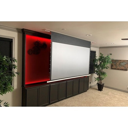 Elite Screens ETB133HD5-E8 Evanesce Tab-Tension B CineGrey 5D, Projection Screens, White
