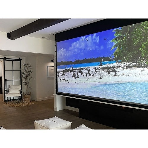 Elite Screens ETB133HD5-E8 Evanesce Tab-Tension B CineGrey 5D, Projection Screens, White