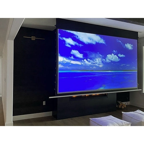 Elite Screens ETB133HD5-E8 Evanesce Tab-Tension B CineGrey 5D, Projection Screens, White