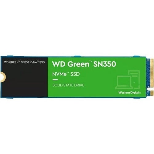 WD WDS200T3G0C Green SN350 Solid State Drive, 2TB, PCIe NVMe