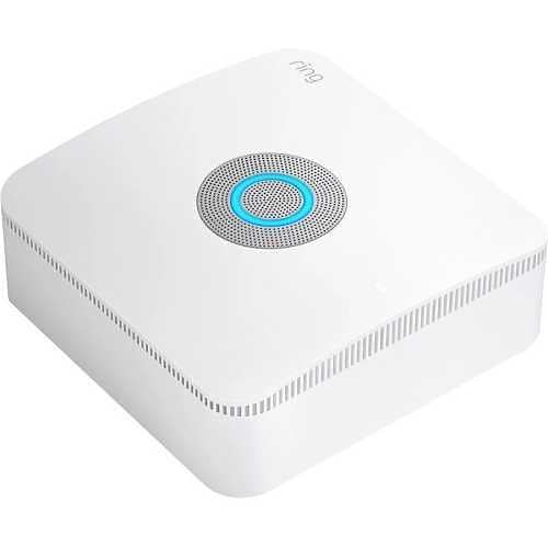 Ring Alarm Pro Base Station with Built-in eero Wi-Fi Router, Includes Plug-In Adapter 100-240VAC, 50-60 Hz and 24 hr Battery Back-Up, White (B08HSRZ58F)