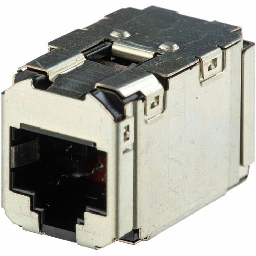 Panduit CCS6X88BL Pan-Net CAT6A RJ45 Universal Shielded Coupler Module, 8-Position, Black