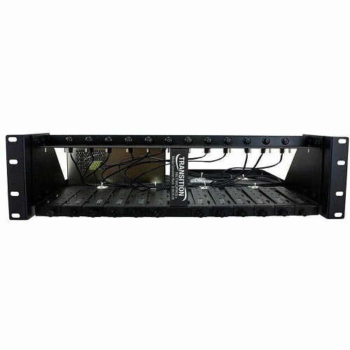 Lantronix E-MCR-05-JP Ethernet Media Converter Rack Standard
