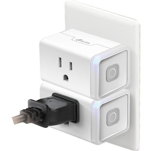 TP-Link HS103P2 Kasa Smart Wi-Fi Plug Mini 2-Pack with Voice Control and Scheduling, White