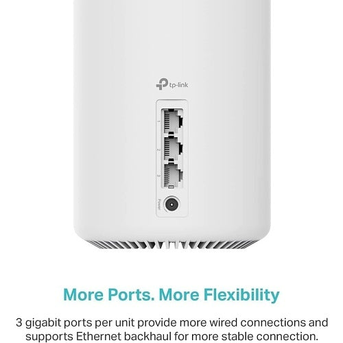 TP-Link DECO XE75(2-PACK) AXE5400 Tri-Band Mesh Wi-Fi 6E System