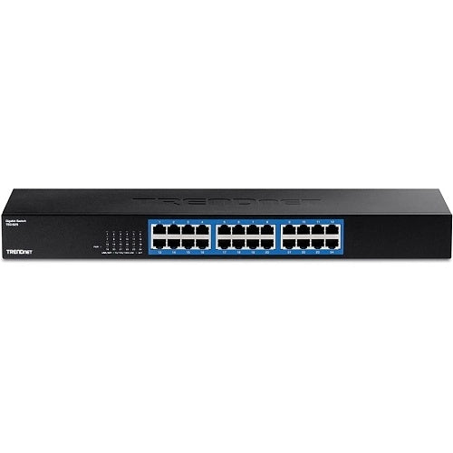 TRENDnet TEG-S25 24-Port Gigabit Rack Mountable Switch, RJ-45