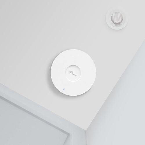 TP-Link EAP653 Omada AX3000 Wi-Fi 6 Access Point, 802.3at PoE+ and DC, Ceiling Mount