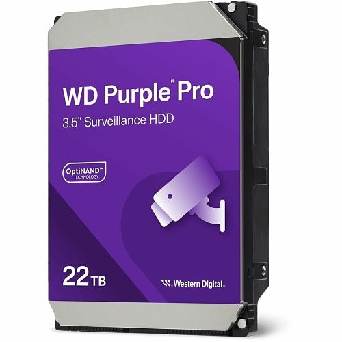 WD WD221PURP Purple Pro Series 22TB 3.5\\" SATA Surveillance Hard Drive