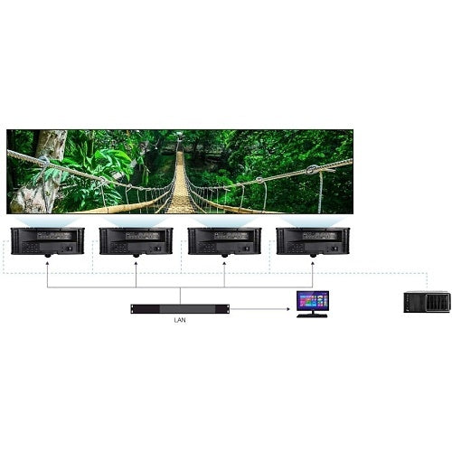 Optoma ZU1100 4K HDR DuraCore Laser Projector, 11,500 lm