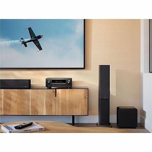 Denon AVR-X2800H 7.2 Channel 95W 8K AV Receiver with HEOS Built-in, Black
