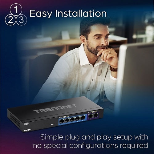 TRENDnet TEG-S327 7-Port Multi-Gig Network Switch