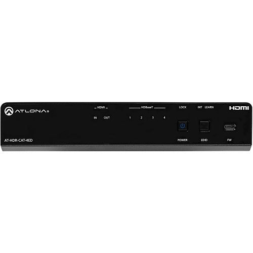 Atlona AT-HDR-CAT-4ED 4K Output Extended Distance HDR/HDMI to HDBaseT Distribution Amplifier