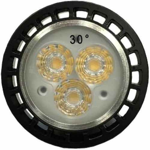 CAST SLMR165XW27 SLC LED MR-16 50W Halogen Equivalent Lamp, 55° Extra Wide 2700K, 392 Lumens, 10-Pack, Black Lamp Body
