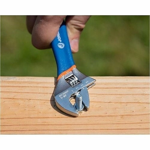 Jonard Tools AW-6 6\\" Adjustable Wrench with Extra Wide Jaws