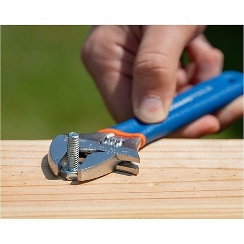Jonard Tools AW-6 6\\" Adjustable Wrench with Extra Wide Jaws