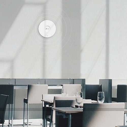 TP-Link EAP613 Omada AX1800 Wi-Fi 6 Access Point, Ceiling Mount