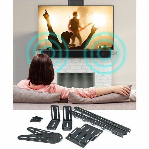 MantelMount SBK00 Premium Soundbar Mount Adapter Kit with TV Brace Extenders