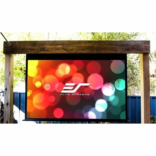 Elite Screens ELECTRIC125H2 Spectrum Series 125\\" Electric Projection Screen with MaxWhite Surface