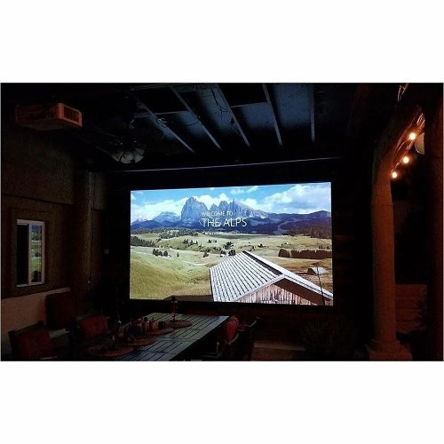 Elite Screens ELECTRIC180H2 Spectrum Series Electric Motorized Projection Screen, 180\\", Black