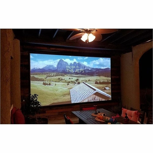 Elite Screens ELECTRIC180H2 Spectrum Series Electric Motorized Projection Screen, 180\\", Black