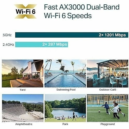 TP-Link EAP650-OUTDOOR Omada AX3000 Indoor / Outdoor Wi-Fi 6 Access Point, 802.3at PoE+ and Passive PoE