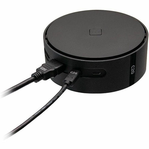 C2G CG29974 Conference Room Video Hub, HDMI and USB-C, TAA Compliant, Black