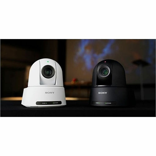 Sony Pro SRG-A40 4K PTZ Auto Framing with Built-In AI Analytics, 30x (with CIZ) Optical Zoom, Black