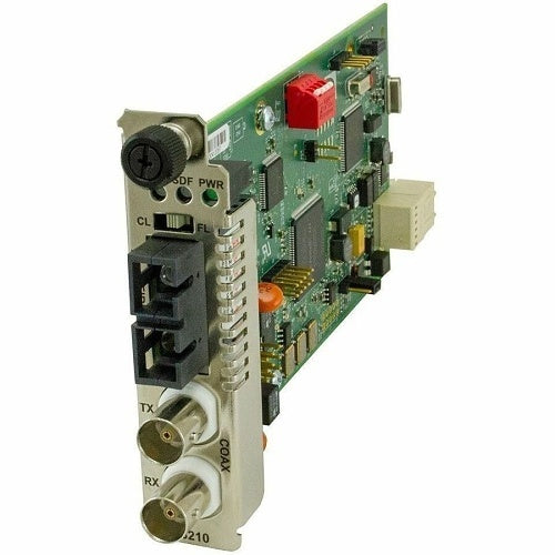 Lantronix C6210-3013 ION DS3-T3/E3 Network Interface Device Module, (2) Coax (BNC) to 1300nm Multimode (SC)