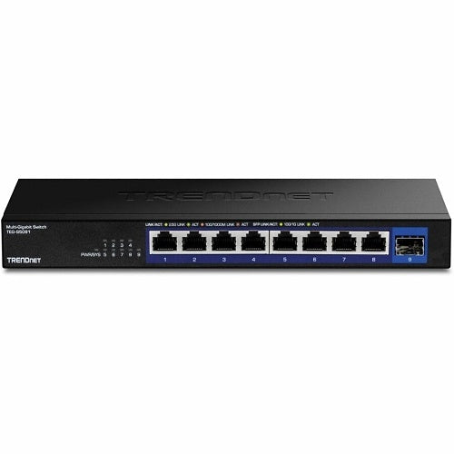 TRENDnet TEG-S5091 Network Switch, 9-Port 2.5G Unmanaged with 10G SFP+ Port