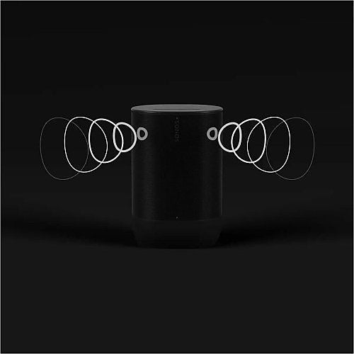 Sonos MOVE2US1BLK Move 2 Portable Smart Speaker, Black