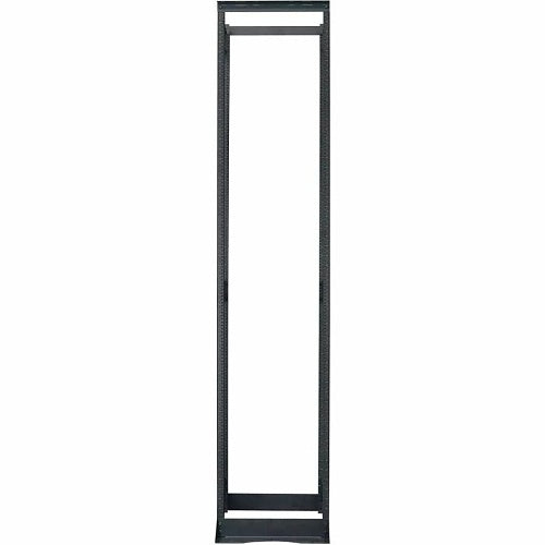 Lowell NR4P-5230 Rack Cabinet and Frame, Networking Rack 4-Post 52U 30\\"D Unassembled, Black