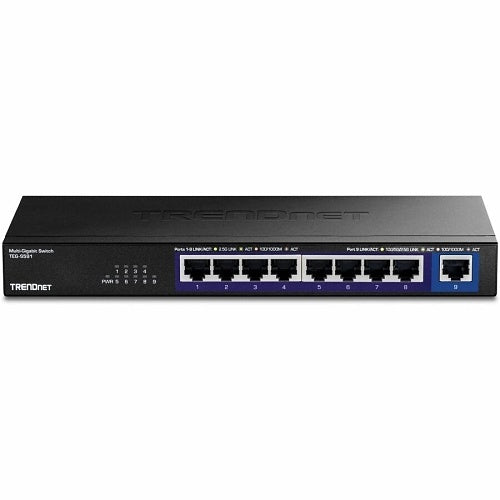 TRENDnet TEG-S591 9-Port Multi-Gig 2.5G/10G  Network Switch