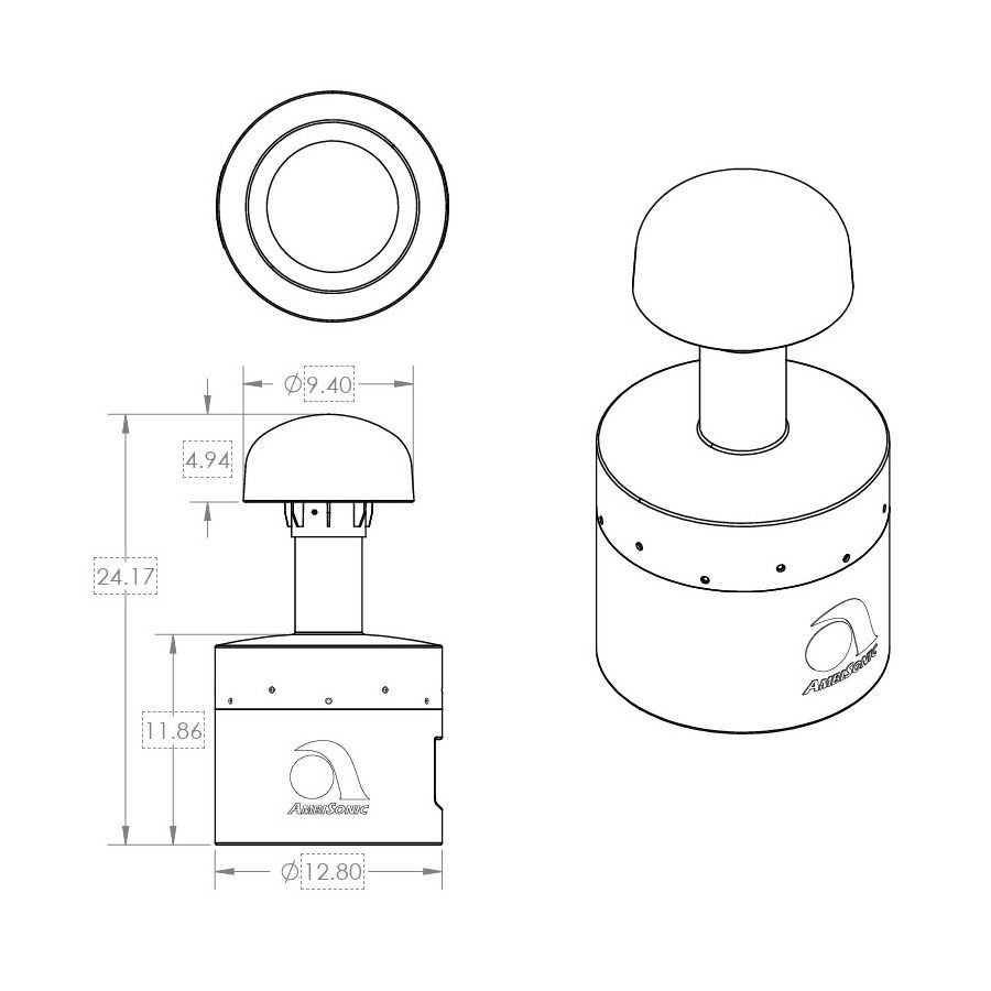 10in 300w Band Pass In Ground Subwoofer 8Ohm  Copper Canopy