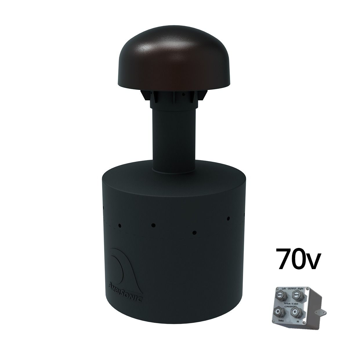 10in Band Pass In Ground Subwoofer w- 70v 300w Transformer