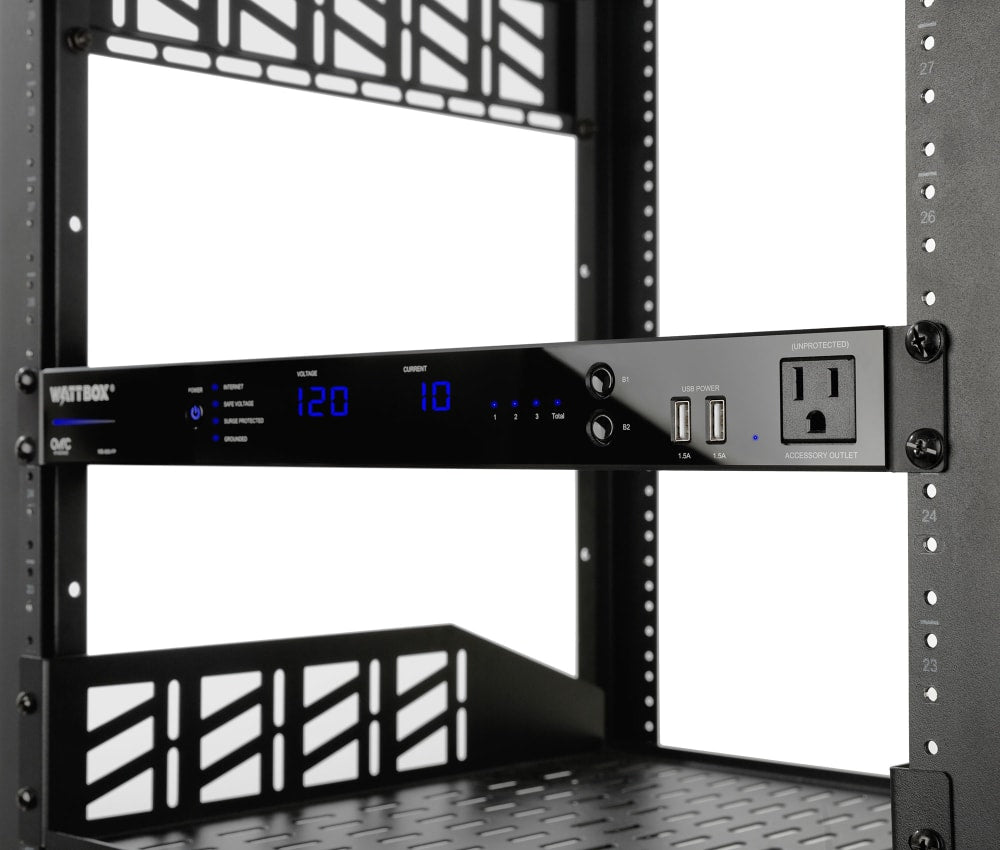 WattBox® 800 Series Rack Mountable Faceplate Display